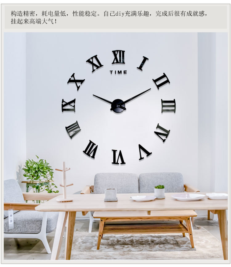 Clocks Digital Wall Clock Pocket Watch Noiseless Clock Wall Clock High-End Background Wall Clock Watch Living Room