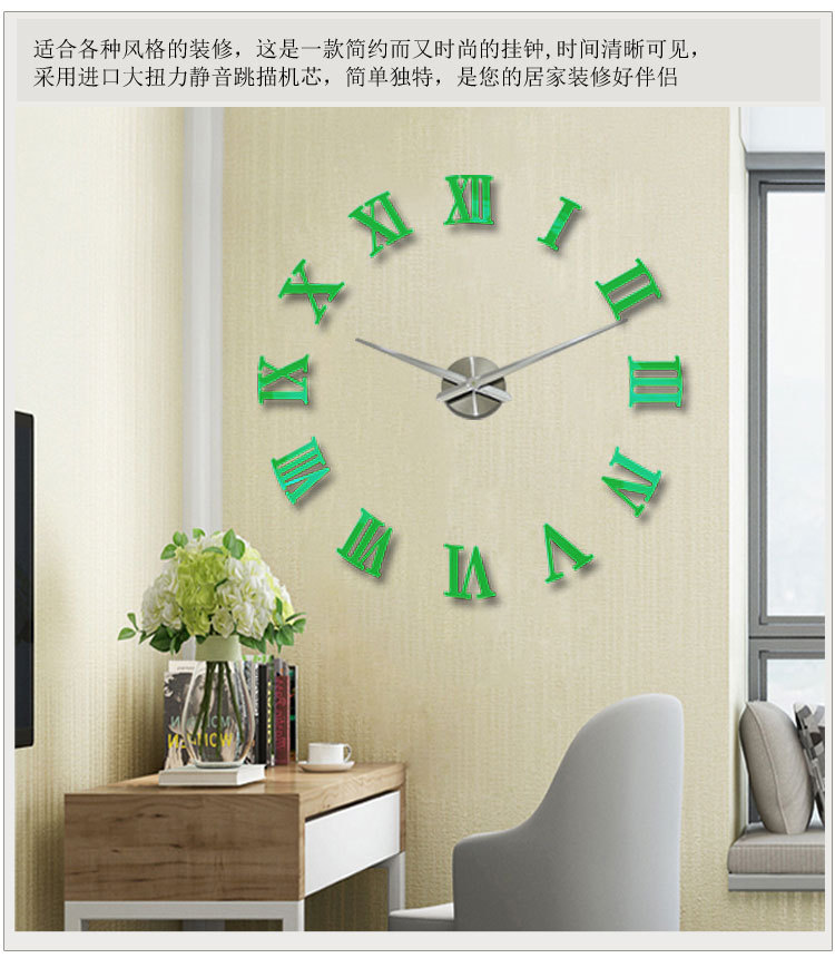 Clocks Digital Wall Clock Pocket Watch Noiseless Clock Wall Clock High-End Background Wall Clock Watch Living Room