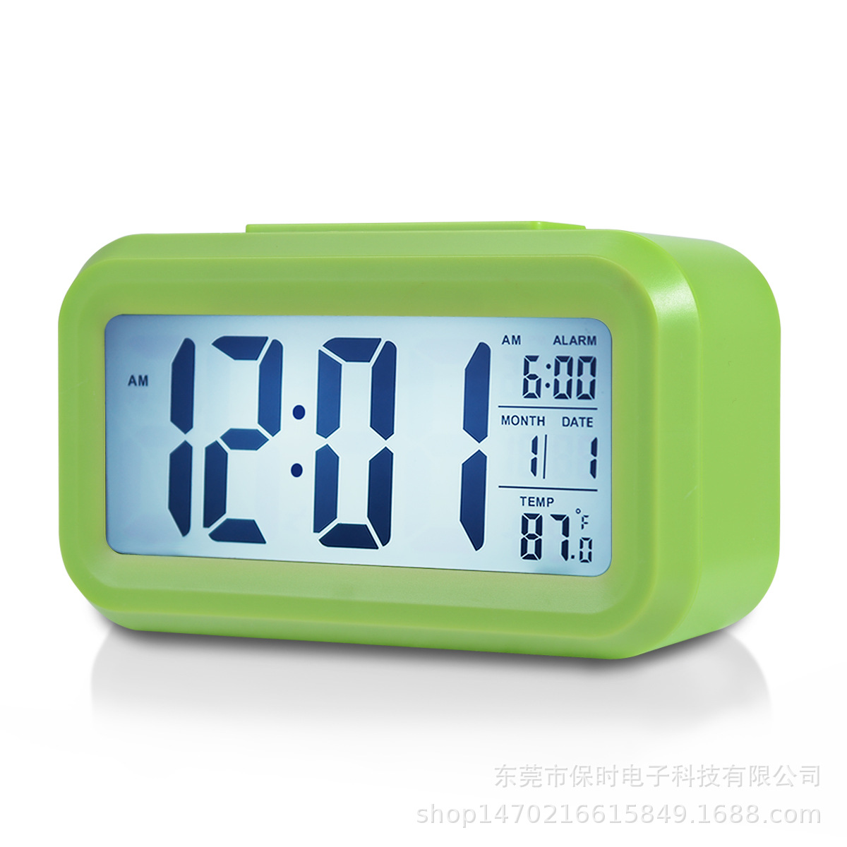 Temperature Version Smart Clock Noiseless Clock Electronic Clock Light Sense Alarm Clocks