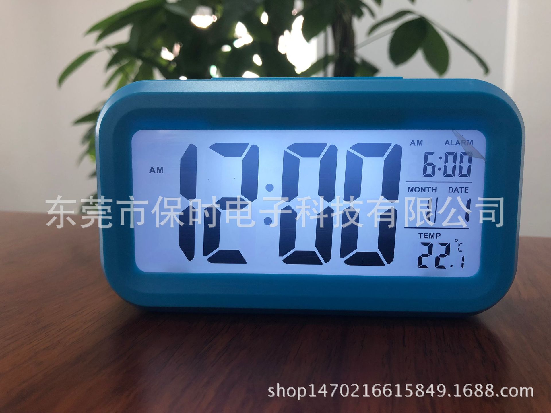 Temperature Version Smart Clock Noiseless Clock Electronic Clock Light Sense Alarm Clocks