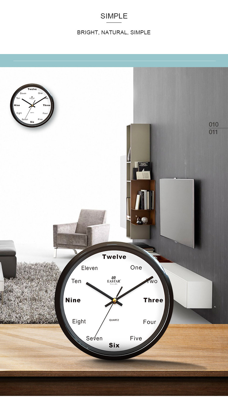 Clocks Trade Hot Wall Clock Christmas Creative Clocks Simple Cartoon Cute Mute Personality Quartz Clock Pocket Watch