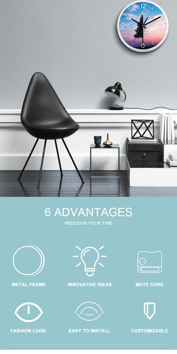 Clocks Trade Hot Wall Clock Christmas Creative Clocks Simple Cartoon Cute Mute Personality Quartz Clock Pocket Watch