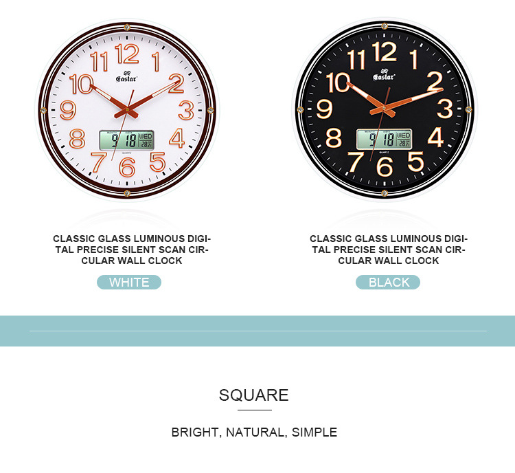Clocks Trade Hot Wall Clock Christmas Creative Clocks Simple Cartoon Cute Mute Personality Quartz Clock Pocket Watch