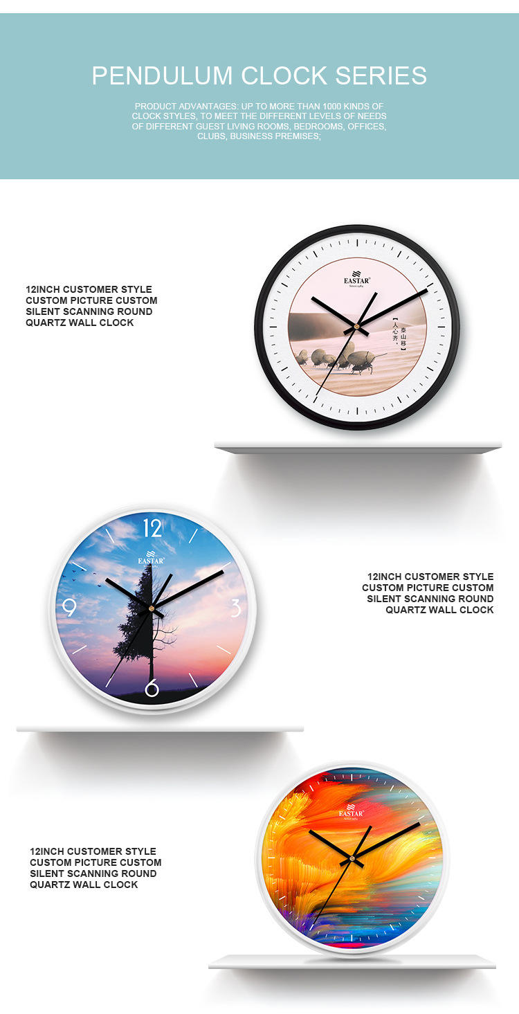 Clocks Trade Hot Wall Clock Christmas Creative Clocks Simple Cartoon Cute Mute Personality Quartz Clock Pocket Watch