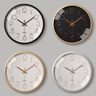 Clocks Plastic Noiseless Hanging Clock Creative Fashion Living Room Stereo Digital Scale Wall Clock Clocks
