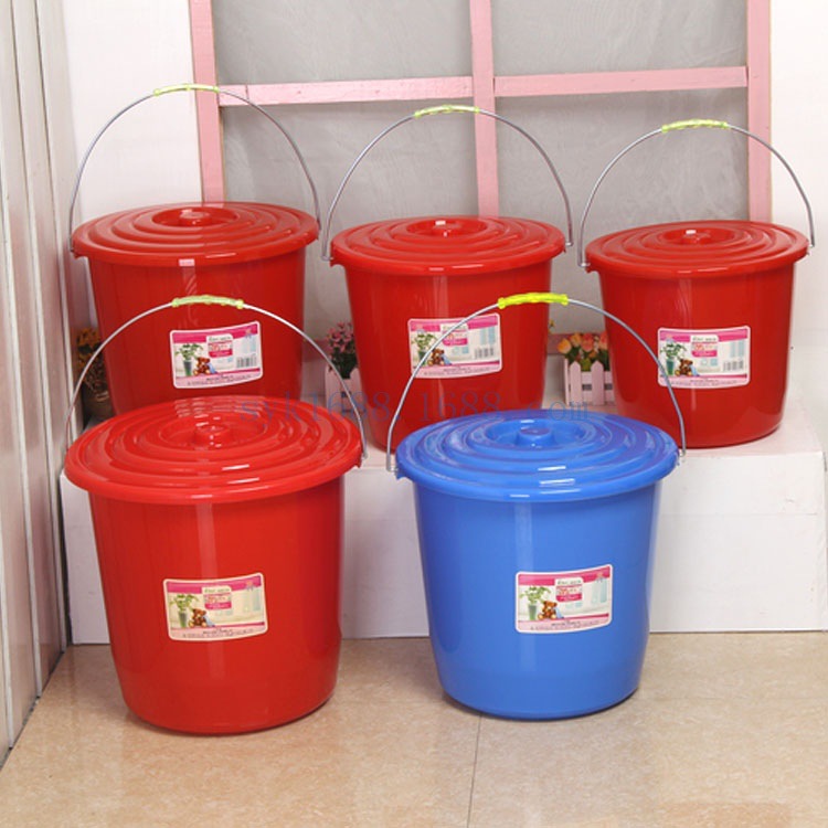 Plastic Bucket 16 Liters-33 Liters Strong Bucket Household Bucket Student Bucket New