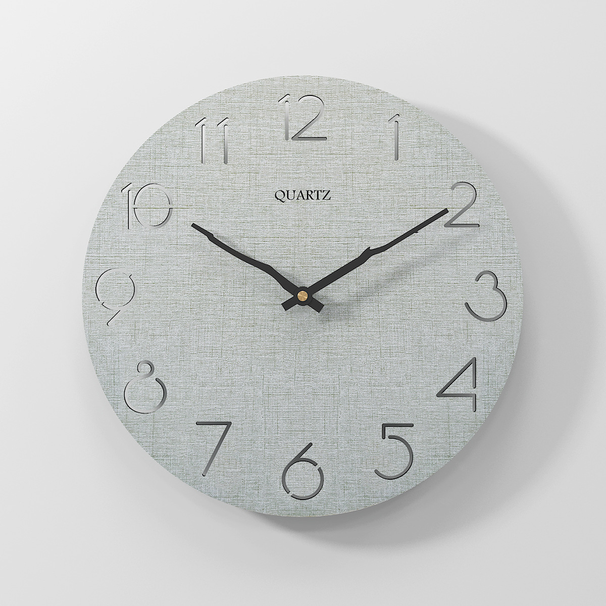 Clocks AliExpress Hot Sale Wooden Wall Clock Modern Creative Clocks round 30cm Simple Mute Fashion Wall Clock Wholesale