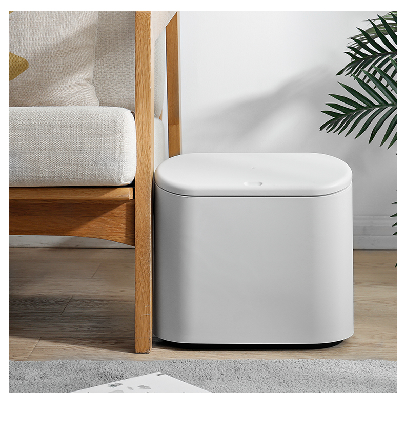Factory Spot Oval Area Type Elastic Cover Trash Can Export Japanese Bathroom Quilted Plastic Bucket Factory Spot Oval Area Type Elastic Cover Trash Can Export Japanese Bathroom Quilted Plastic Bucket