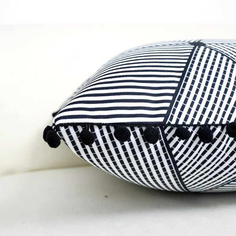 Nordic Bohemian Ethnic Cushion Living Room Simple Ins Sofa Bay Window Bedside Decorations Bed &amp; Breakfast Cushion