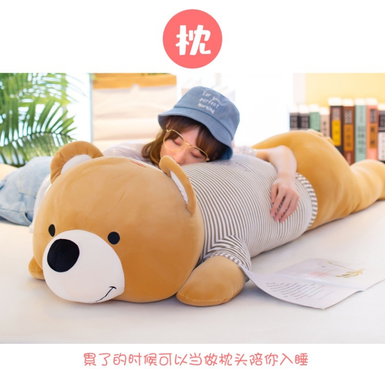bear toy long pillow stuffed bear doll doll children toy cushion for birthday wholesale custom bear toy long pillow stuffed bear doll doll children toy cushion for birthday wholesale custom