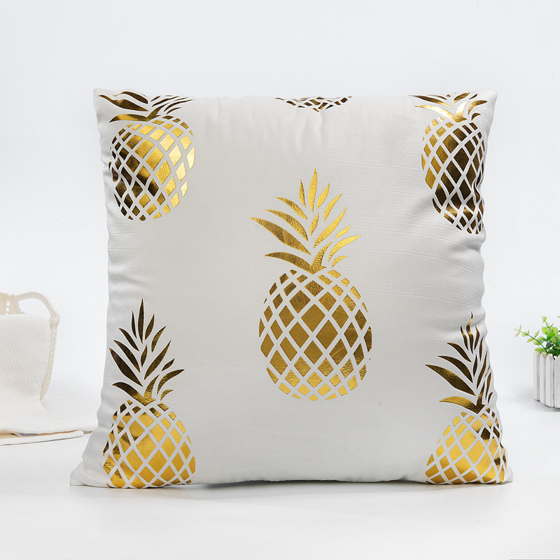 Bronzed back short plush cloth pillow case simple geometry headrest cushion for home decor pillow amazon hot style Bronzed back short plush cloth pillow case simple geometry headrest cushion for home decor pillow amazon hot style