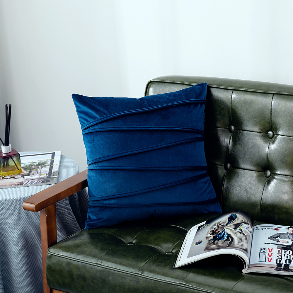 Nordic Style Velvet Rope Pillow Cover Sofa Car Back Cushion Covers Soft and Comfortable Pillow Cover Amazon Delivery