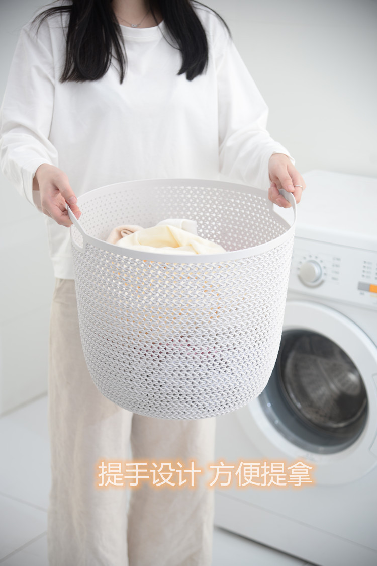 1300 round Horizontal Stripes Storage Basket Laundry Basket Storage Basket Plastic Products 1300 round Horizontal Stripes Storage Basket Laundry Basket Storage Basket Plastic Products