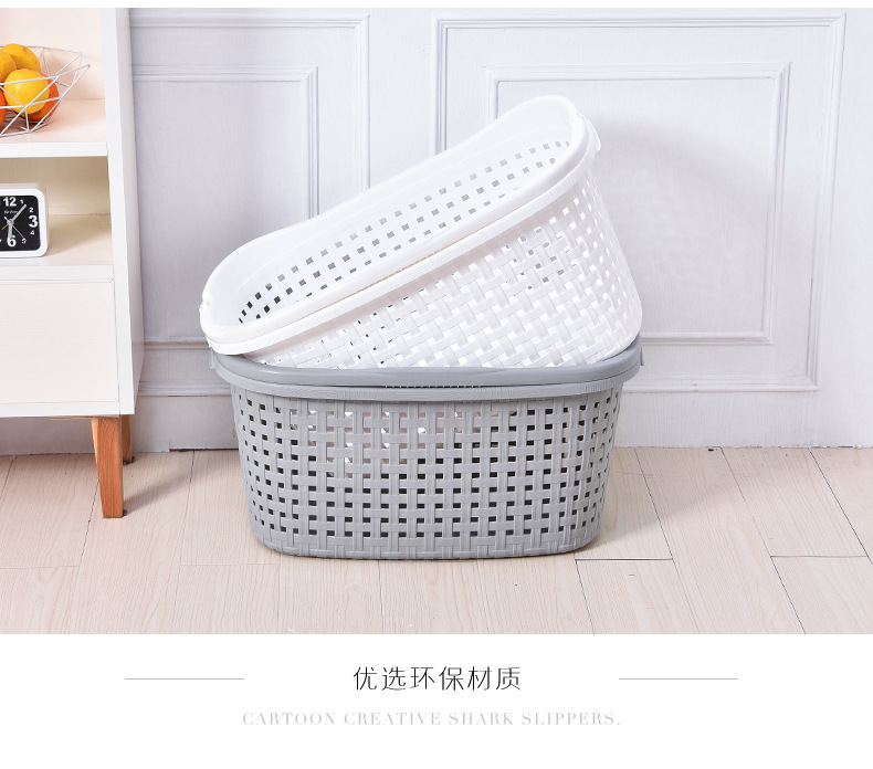 The Factory direct hand plastic basket bathroom laundry basket Hollowed out -out laundry basket The Factory direct hand plastic basket bathroom laundry basket Hollowed out -out laundry basket