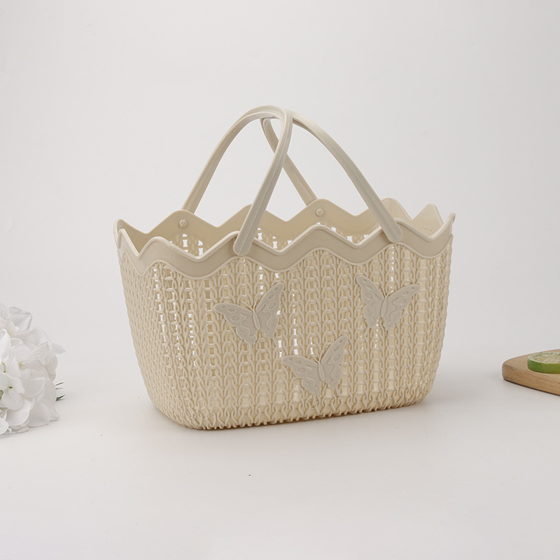 Xinhong Plastic Portable Laundry Basket Basket for Dirty Laundry Household Toy Storage Basket Laundry Basket Xinhong Plastic Portable Laundry Basket Basket for Dirty Laundry Household Toy Storage Basket Laundry Basket