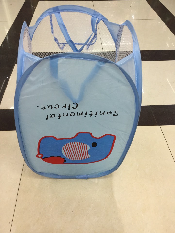 Cartoon Laundry Basket Cute Portable Dirty Laundry Storage Basket Foldable Laundry Basket Dirty Clothes Basket