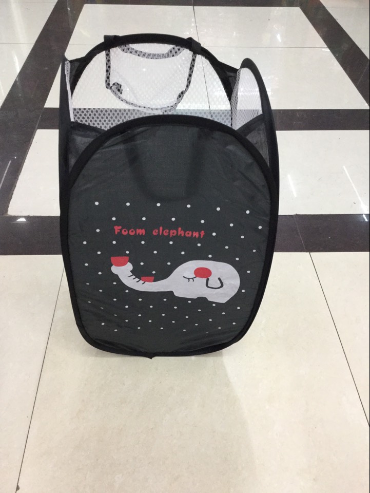 Cartoon Laundry Basket Cute Portable Dirty Laundry Storage Basket Foldable Laundry Basket Dirty Clothes Basket