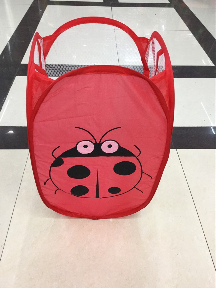 Cartoon Laundry Basket Cute Portable Dirty Laundry Storage Basket Foldable Laundry Basket Dirty Clothes Basket