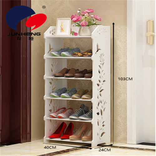 Modern Simple Storage Shoe Cabinet Home Indoor Simple Multi-Layer Large Capacity Economical Narrow Door Shoe Rack