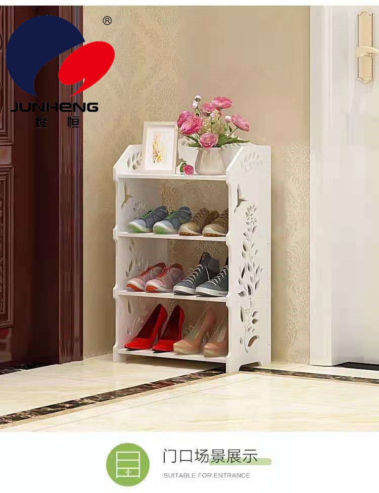 Modern Simple Storage Shoe Cabinet Home Indoor Simple Multi-Layer Large Capacity Economical Narrow Door Shoe Rack