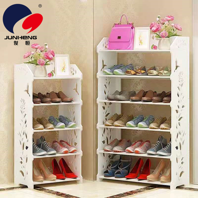 Modern Simple Storage Shoe Cabinet Home Indoor Simple Multi-Layer Large Capacity Economical Narrow Door Shoe Rack