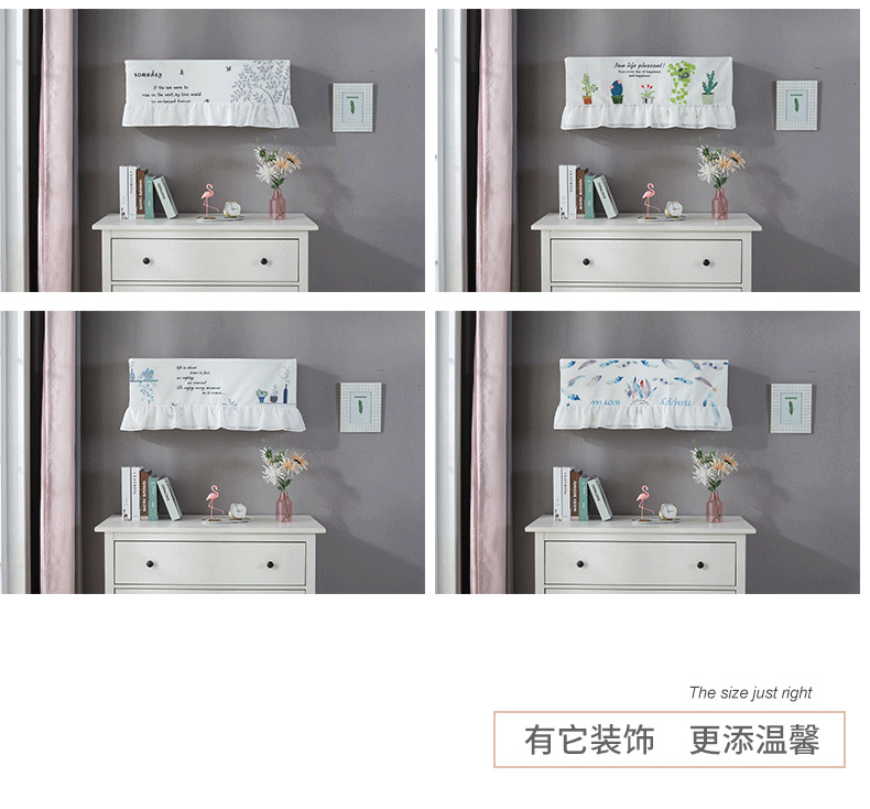 Hanging Air Conditioner Cover Air Conditioner Cover Wind-Proof Dust Cover Windshield Air Conditioner Cover