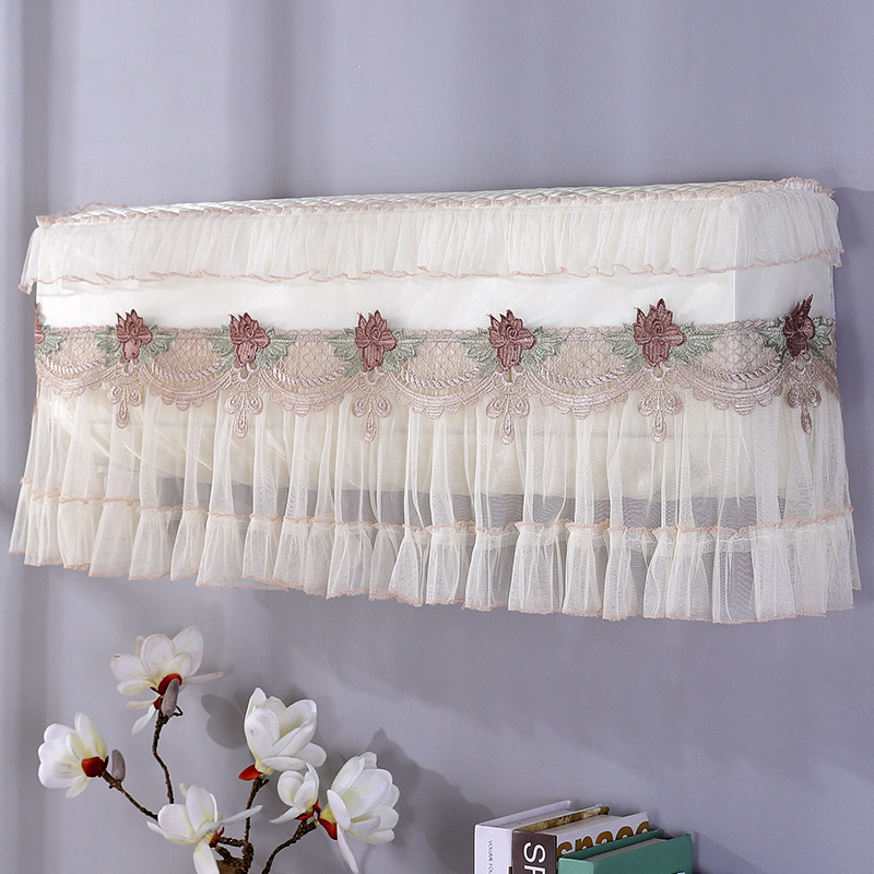 Air Conditioner Cover  All-Inclusive Air Conditioner Cover Lace Air Conditioning Dust Cover One Piece Dropshipping