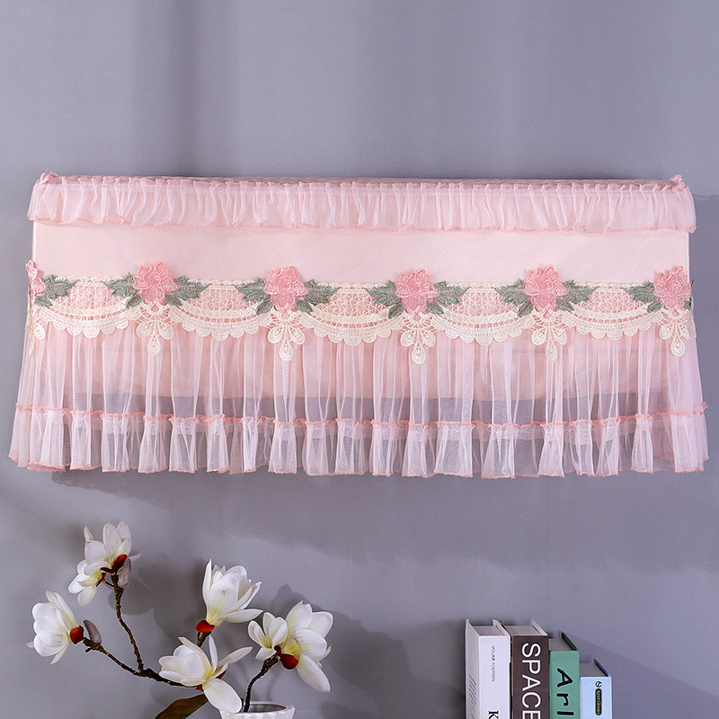 Air Conditioner Cover  All-Inclusive Air Conditioner Cover Lace Air Conditioning Dust Cover One Piece Dropshipping