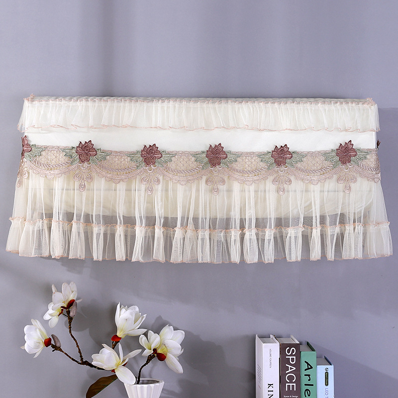 Air Conditioner Cover  All-Inclusive Air Conditioner Cover Lace Air Conditioning Dust Cover One Piece Dropshipping