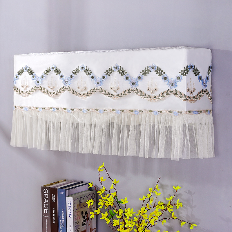 Air Conditioner Cover  All-Inclusive Air Conditioner Cover Lace Air Conditioning Dust Cover One Piece Dropshipping
