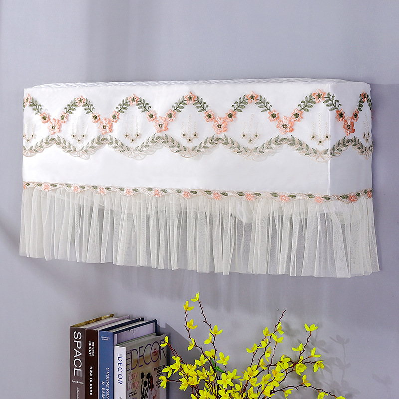 Air Conditioner Cover  All-Inclusive Air Conditioner Cover Lace Air Conditioning Dust Cover One Piece Dropshipping