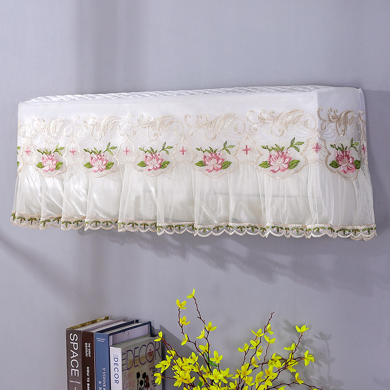 Air Conditioner Cover  All-Inclusive Air Conditioner Cover Lace Air Conditioning Dust Cover One Piece Dropshipping