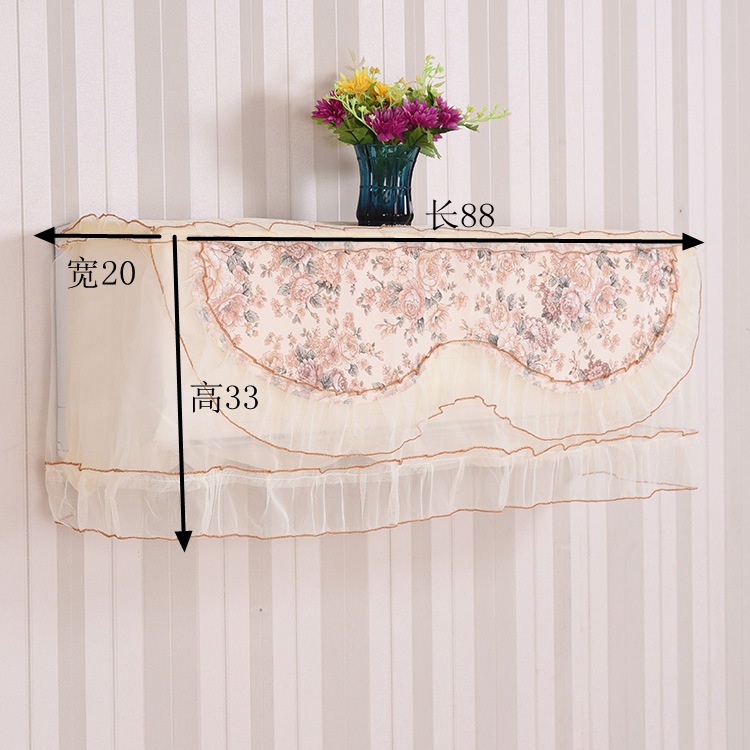 Air Conditioner Cover  All-Inclusive Air Conditioner Cover Lace Air Conditioning Dust Cover One Piece Dropshipping