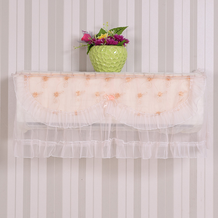 Air Conditioner Cover  All-Inclusive Air Conditioner Cover Lace Air Conditioning Dust Cover One Piece Dropshipping