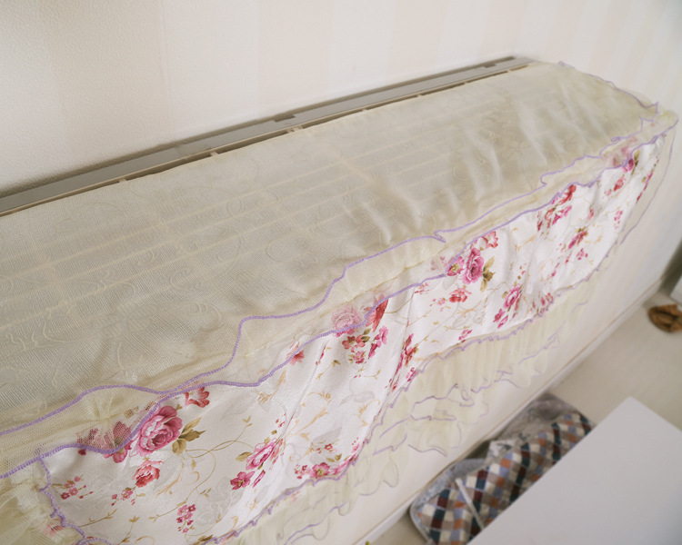 Air Conditioner Cover  All-Inclusive Air Conditioner Cover Lace Air Conditioning Dust Cover One Piece Dropshipping