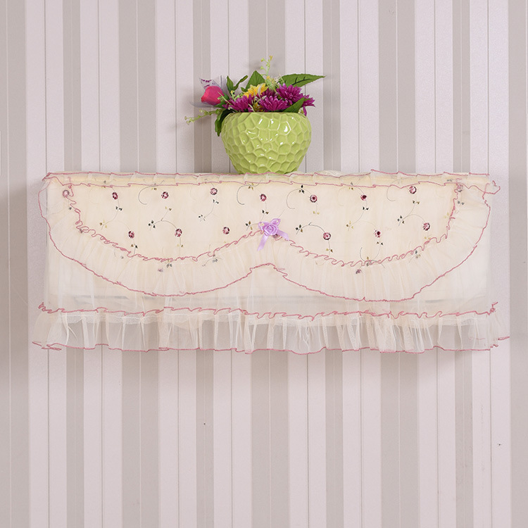 Air Conditioner Cover  All-Inclusive Air Conditioner Cover Lace Air Conditioning Dust Cover One Piece Dropshipping
