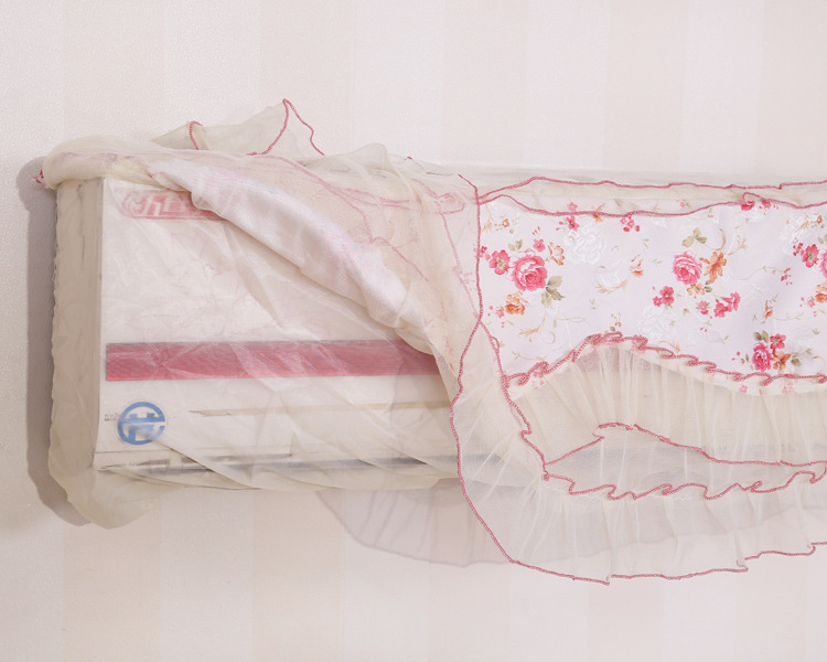 Air Conditioner Cover  All-Inclusive Air Conditioner Cover Lace Air Conditioning Dust Cover One Piece Dropshipping