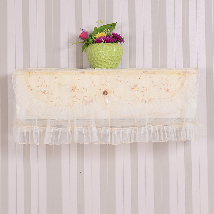 Air Conditioner Cover  All-Inclusive Air Conditioner Cover Lace Air Conditioning Dust Cover One Piece Dropshipping