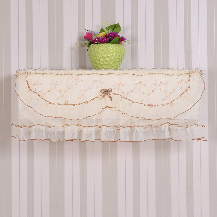 Air Conditioner Cover  All-Inclusive Air Conditioner Cover Lace Air Conditioning Dust Cover One Piece Dropshipping