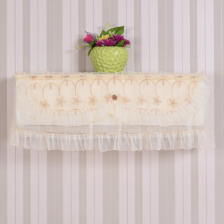 Air Conditioner Cover  All-Inclusive Air Conditioner Cover Lace Air Conditioning Dust Cover One Piece Dropshipping