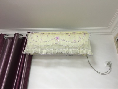 Air Conditioner Cover  All-Inclusive Air Conditioner Cover Lace Air Conditioning Dust Cover One Piece Dropshipping