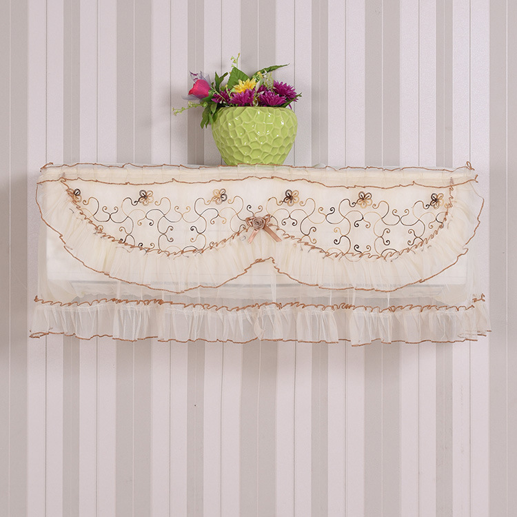Air Conditioner Cover  All-Inclusive Air Conditioner Cover Lace Air Conditioning Dust Cover One Piece Dropshipping