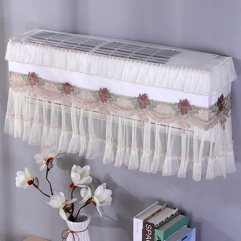 Air Conditioner Cover  All-Inclusive Air Conditioner Cover Lace Air Conditioning Dust Cover One Piece Dropshipping