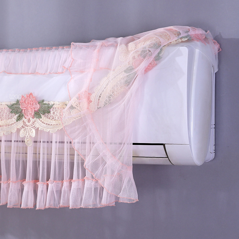 Air Conditioner Cover  All-Inclusive Air Conditioner Cover Lace Air Conditioning Dust Cover One Piece Dropshipping