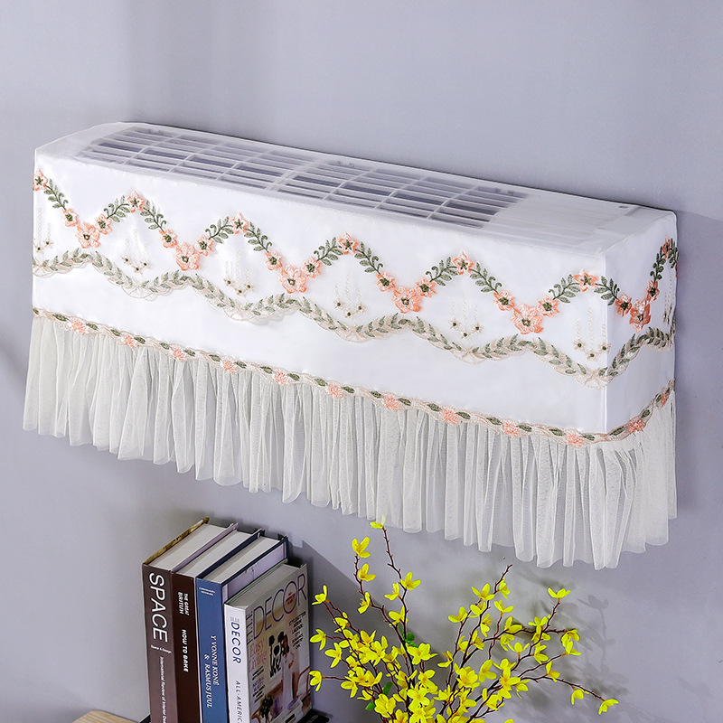 Air Conditioner Cover  All-Inclusive Air Conditioner Cover Lace Air Conditioning Dust Cover One Piece Dropshipping