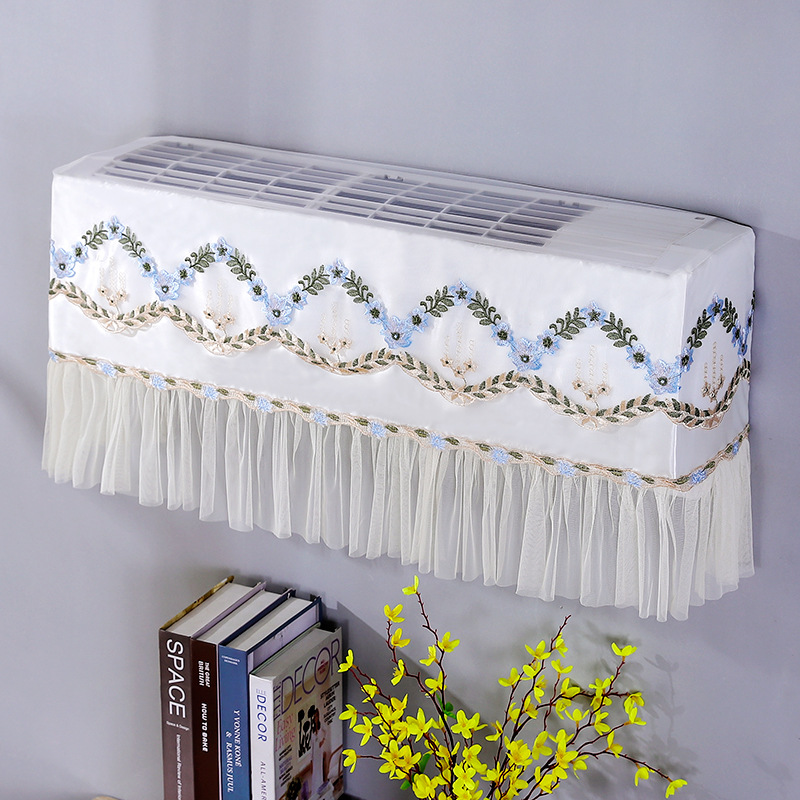 Air Conditioner Cover  All-Inclusive Air Conditioner Cover Lace Air Conditioning Dust Cover One Piece Dropshipping