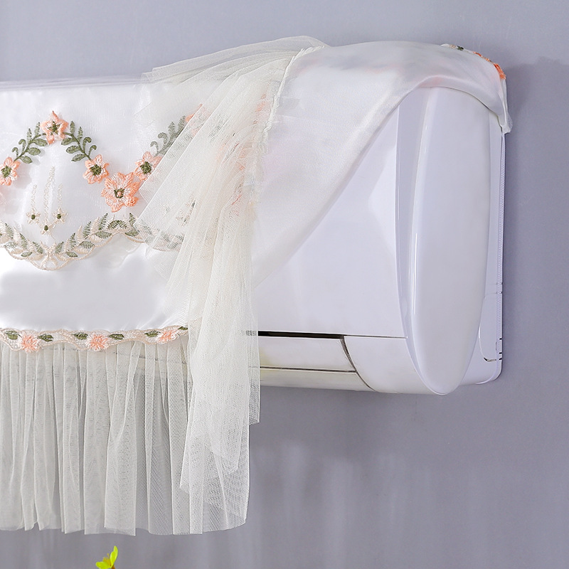 Air Conditioner Cover  All-Inclusive Air Conditioner Cover Lace Air Conditioning Dust Cover One Piece Dropshipping
