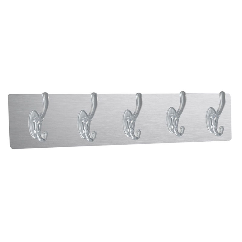 Clothes Strong Sticky Hook Traceless Sheer Hook behind Kitchen Door PunchFree WallMounted Coat and Hat Hook Hanger