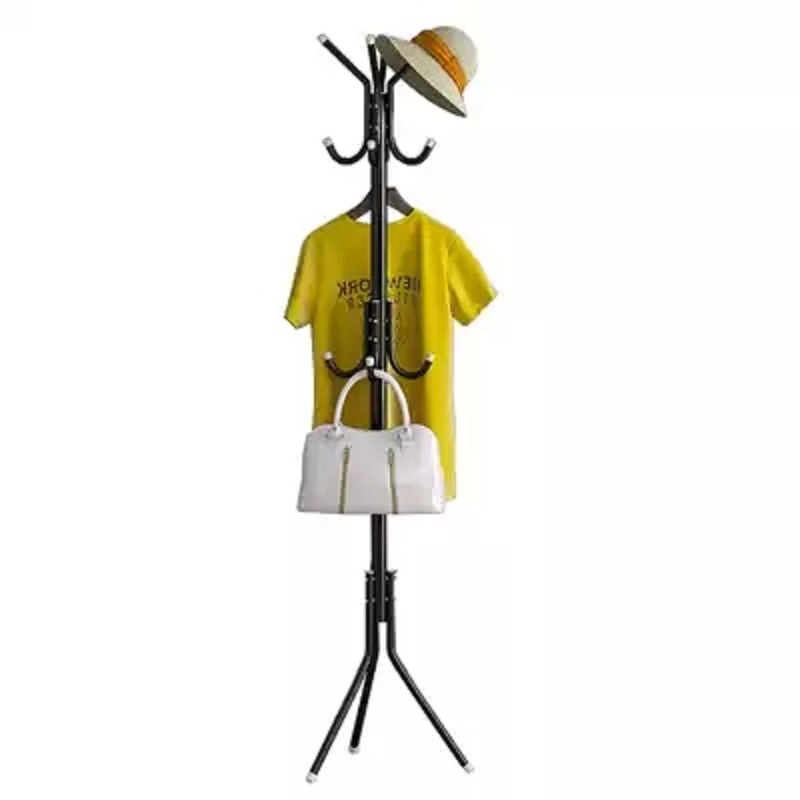 Household Thickened Fashion Clothes Hanger Iron Clothes Rack Clothes Hanger Simple Bedroom Floor Coat Rack