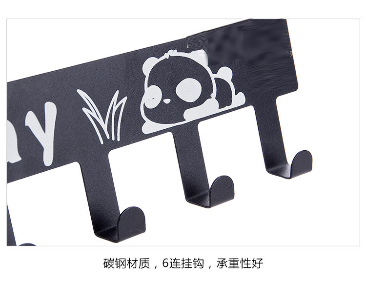 NailFree Traceless Door Rear Hook Door Back Clothes Hanger Coat Hook Creative Cartoon WallMounted Hanger On The Door